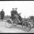 Course Paris-Madrid - P. de Crawhez  sur Panhard & Levassor - 1903